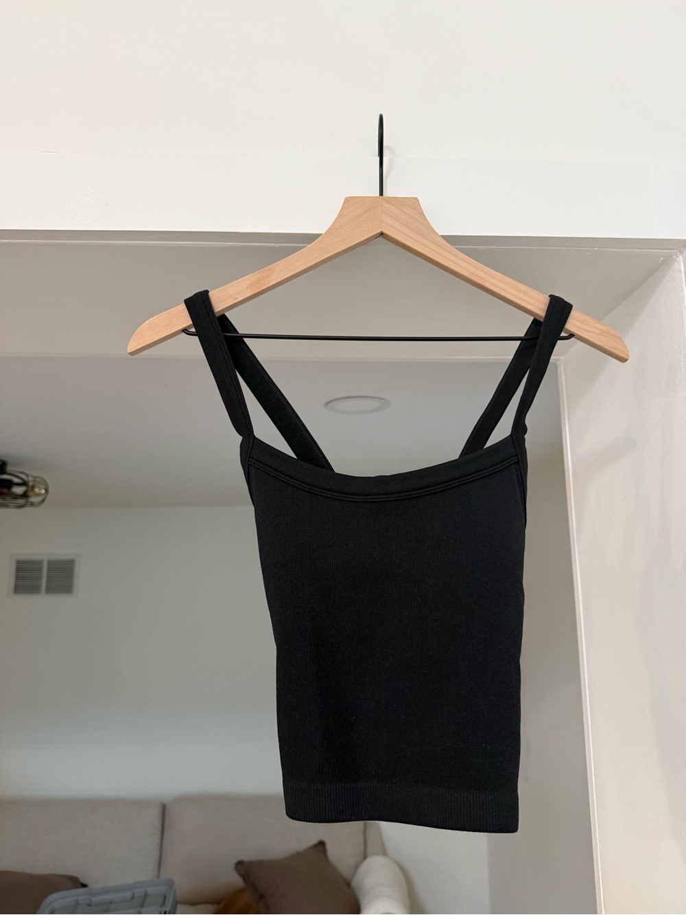 JoyLab Ribbed Tank Top with Crisscross Back - Picture 3 of 4